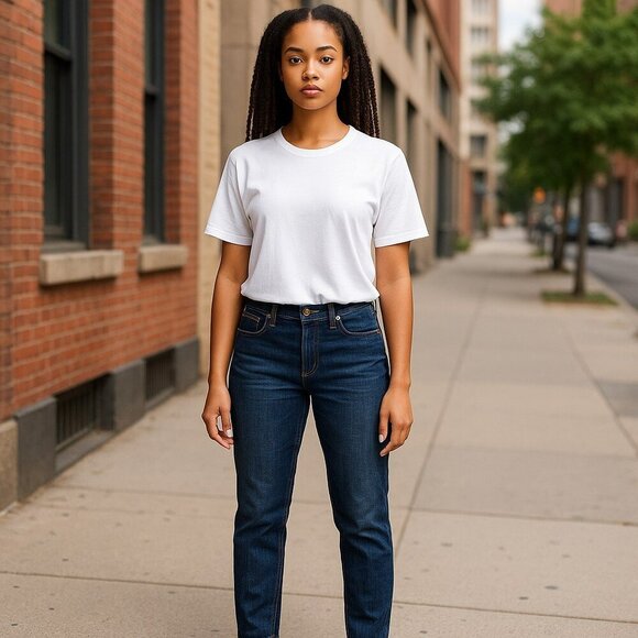 True Religion Avery Womens Size 26 Dark Wash Pockets Straight Leg Denim Jeans - Picture 1 of 15